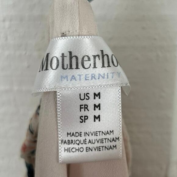 Motherhood Maternity Women Sleeveless Midi Dress Floral Summer Fairy Size Medium - Picture 4 of 8